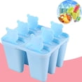 thumbnail image 2 of Ttybhh Ice Cube Trays Clearance! Ice Trays for Freezer Promotion Sale, Diy Homemade Bear Ice Lollipop Cartoon New Ice Lattice, include Ice Mold*1 Whole (Including 6 Ice Trays), 2 of 2