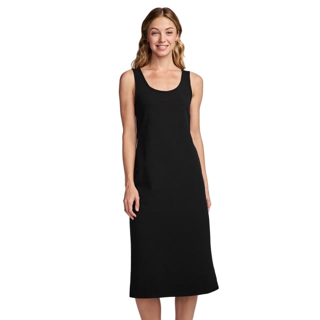 Jockey Robe Débardeur Extensible en Coton pour Femme avec Soutien-Gorge Intégré