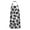 Black Leopard Pattern, variant on Black Leopard Pattern Apron-Garden Aprons for Women with Pockets-Cotton Linen Waterproof Kitchen Cooking Gardening Aprons Adjustable for Kitchen,Cooking,BBQ and Salon 33x27 Inch
