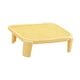 thumbnail image 4 of Rampa para arena de gatos, escalón antideslizante, reutilizable, impermeable, trampa para arena de gatos Amarillo, 4 of 9