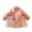 Pink, variant on Otqutp Little Girls Chinese National 𝗦tyle Plush Jacket Dress Toddler Traditional Cute Elegant Embroidery Outfits for New Year