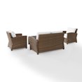 thumbnail image 4 of Crosley Furniture Bradenton 4 Piece Outdoor Conversation Set - Sunbrella, 4 of 8