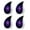 Purple, variant on SABURIAL Purple Urn - Funeral Keepsake for Adult - Combo 2 - Large with 3 Inch Pack of 2 - Decorative Urn for Human Ashes - Memorial Ashes Urns - Funeral Ash Urns Mini