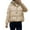 Khaki, variant on Bmisegm Jackets Down Ladies Oversize Zipper Women Winter Padded Jacket Womens Jacket Winter Coats for Women White S