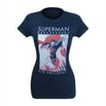 thumbnail image 3 of Superman Superman For President Junior Women's T-Shirt Sheer Navy, 3 of 7