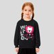 thumbnail image 1 of Blusas y camisas de cuello redondo y manga larga Zhongda Top de terciopelo de manga larga con cuello redondo estampado para niños Sudadera con capucha casual y cómoda para niños Sudadera con capucha B, 1 of 6