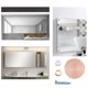thumbnail image 2 of 40pcs Decorative Screw Caps Steel Rustproof Screw Covers Upgrades for Mirror Installation & Home Improvement Projects rose gold, 2 of 5