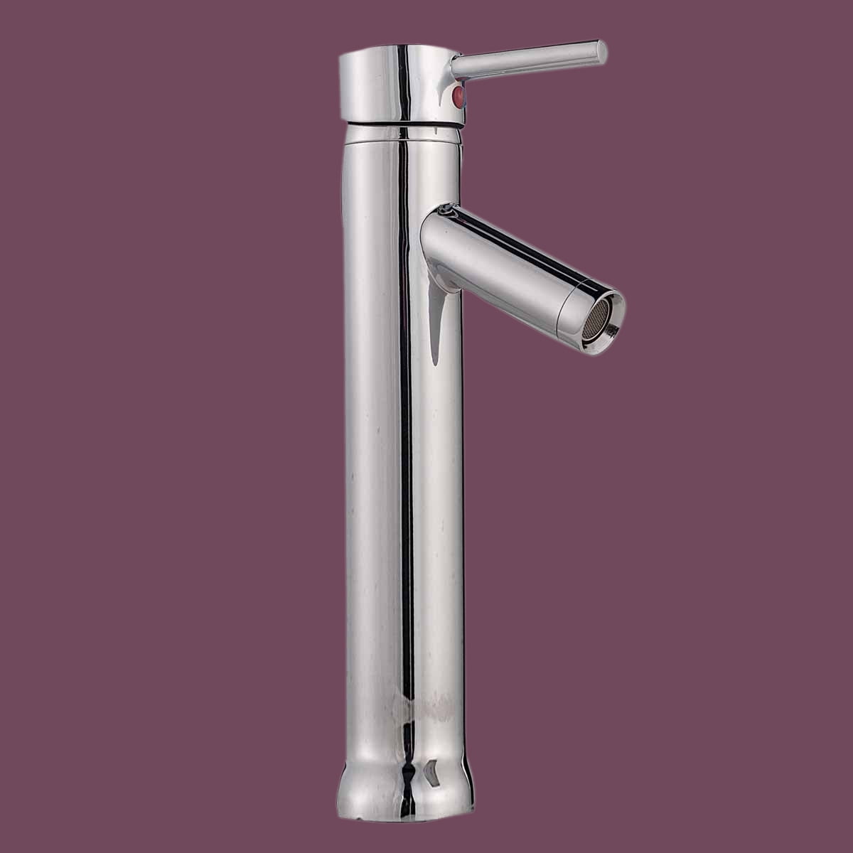 Renovator's Supply Single Hole Bathroom Sink Faucet Tall Modern Chrome 12" H Comes w/Supply Lines Included ANSI Compliant