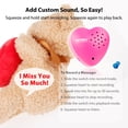 thumbnail image 5 of EKSEN Teddy Bear Voice Recorder, 30 Seconds Voice Box for Stuffed Animal. Easy to Record, Perfect Device for DIY Gifts., 5 of 11