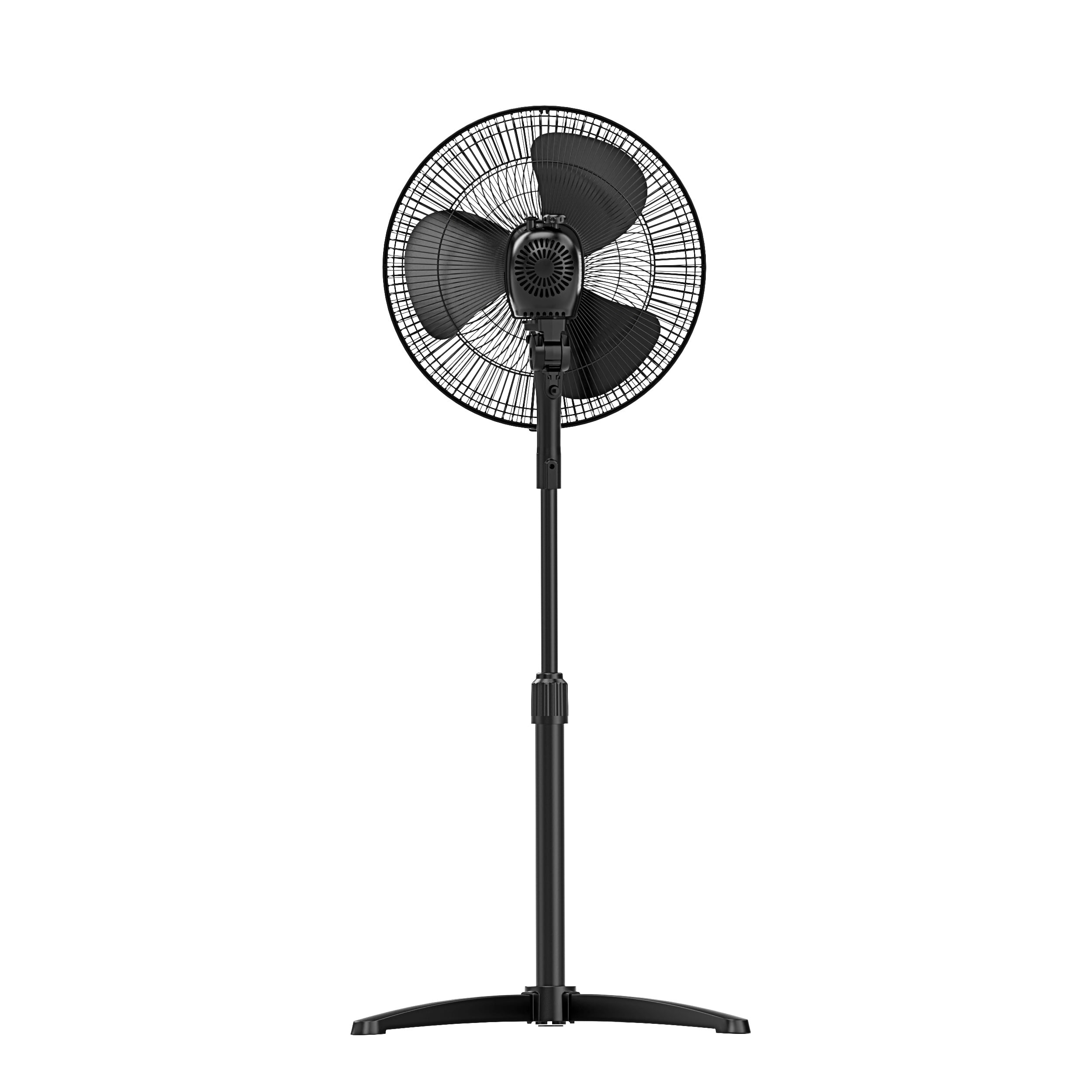 Emerson 16" Oscillating Pedestal Fan with Precision 3-Speed Wind Control and Adjustable Tilt, FAO1605
