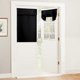 thumbnail image 2 of Black Room Darkening Door Curtains, Thermal Insulated Blackout Blinds for French Door Full Privacy Assured Small Window Shade for Kitchen Patio Glass, 2 of 4