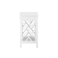 thumbnail image 2 of Comfort Pointe Table de Chevet Thomas en Bois Chippendale en Blanc, 2 of 12
