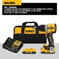 thumbnail image 2 of Kit de taladros/destornilladores DEWALT 20V MAX* XR® sin escobillas, 2 of 9