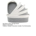 thumbnail image 3 of vnanda Housewarming Gift Basket Set of 5 Woven Storage Baskets Stylish Durable Cotton Rope Baskets with Handles for Household Bedroom Organization, 3 of 7