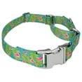 thumbnail image 4 of Country Brook Petz® Flamingos Martingale Dog Collar with Premium Buckle, Medium, 4 of 5