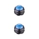 thumbnail image 2 of Rodillo de masaje corporal Advancent 2Conjunto azul, 2 of 6