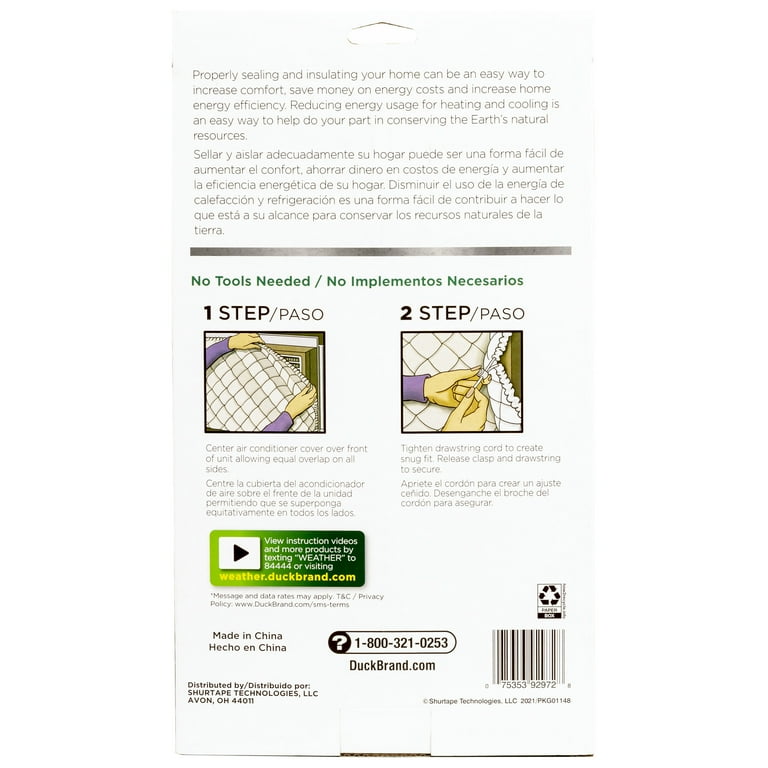 Duck brand air conditioner cover discount