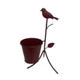 thumbnail image 1 of Maceta de metal para flores, resistente, creativa y rústica, ideal para terraza, jardín, césped, porche, granja., 1 of 8
