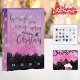 thumbnail image 2 of Caja Calendario De Adviento Cajas ciegas de cristal natural de Navidad 24 días 24 Grid Rock Collection Caja de regalo, 2 of 8