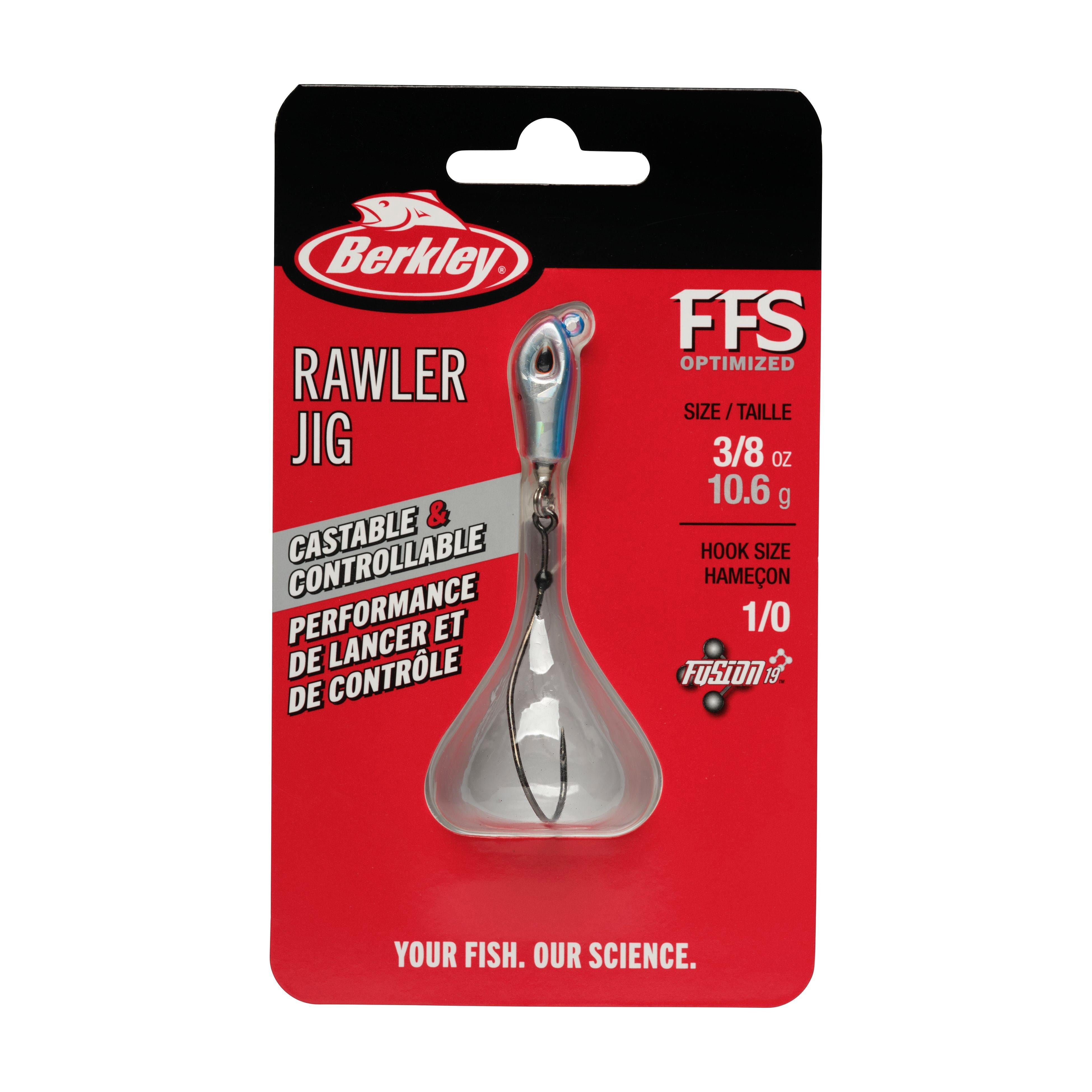 Berkley Rawler Jig, 1/0, Blue Chrome