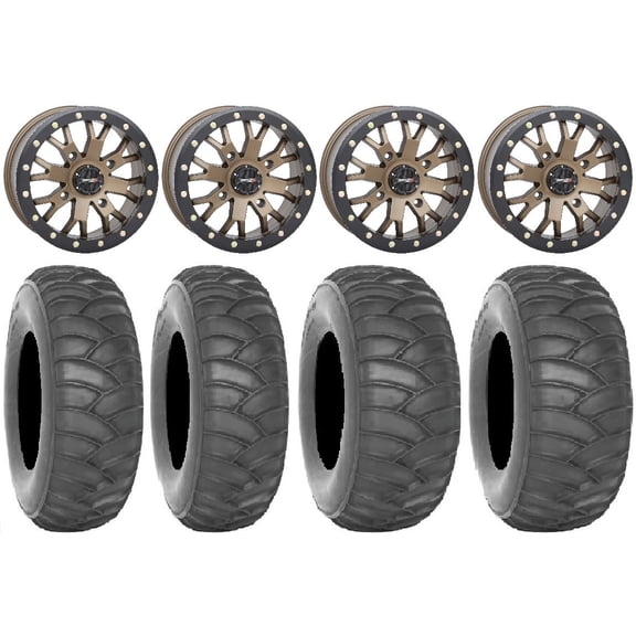 System 3 SB-4 15" Wheels Br 33" SS360 Tires Polaris RZR XP 1000 / PRO XP / Ranger XP 900/1000