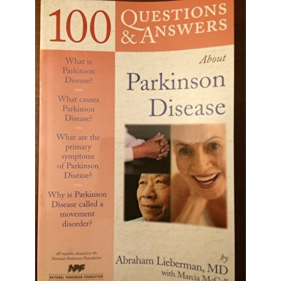 Pre-Owned 100 Questions & Answers about Parkinson Disease (Paperback) by Abraham Lieberman