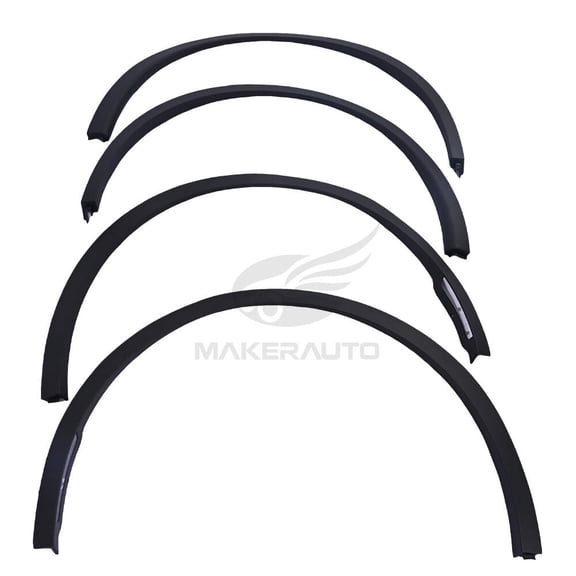 4-Piece Fender Flare Kit for Tesla Model Y 2020 2021 2022 2023 2024