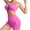 Hot Pink, variant on Summer 2 Piece Sets,Workout Sets for Women 2 Piece Seamless Yoga Outfits Shorts and Padded Sports Front Zip Bra Gym Athletic Clothing Set