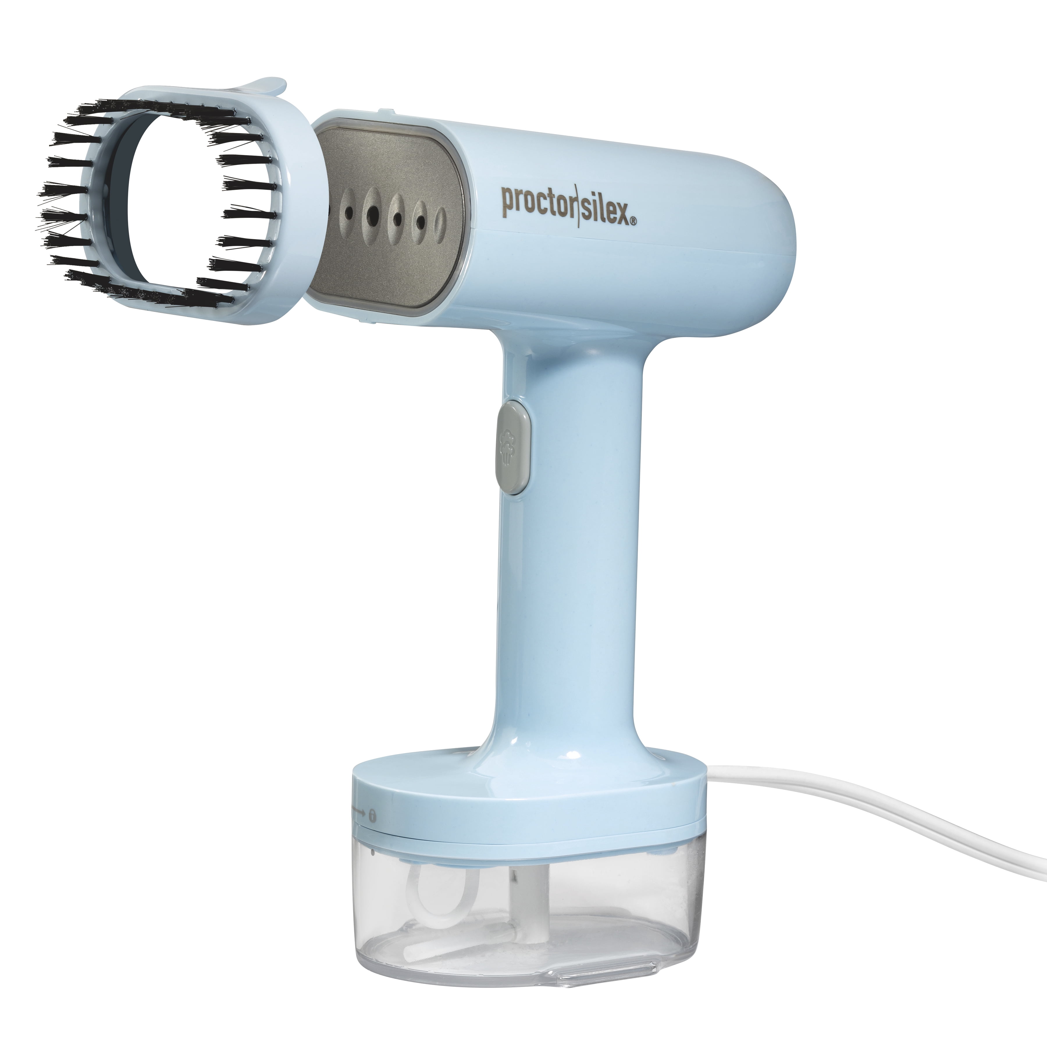 Proctor Silex® Défroisseur à Vapeur et Fer 2-en-1 Compact, Portatif de Voyage, 1200 W, Réservoir Amovible 120 ml, Bleu, Modèle 11585