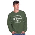 thumbnail image 5 of Alien Believer UFO Hunter Copilot Sweatshirt for Men or Women Brisco Brands X, 5 of 6