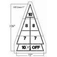thumbnail image 4 of NEWSTRIPE 10001729 Playground Stencil,Shuffle Board,1/8", 4 of 4