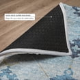 thumbnail image 6 of Addison Rugs Dream Shag Premium Machine Washable Transitional Open Field, Ornate Blue Rectangle Rug, 9' x 12', 6 of 8