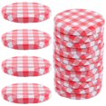 thumbnail image 1 of 40 Pcs Canning Lids and Rings Jar Wide Mouth Mason Jars Marmalade Bottle Caps Iron, 1 of 6