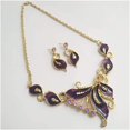 thumbnail image 1 of ATTOE Necklace Ear Ring Explosion Models European and American Accessories Accessories Jewelry Set Female (Color : Colorful), 1 of 3