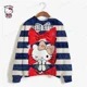 thumbnail image 5 of Sudadera con capucha de dibujos animados divertidos de HELLO KITTY para mujer, sudadera con capucha de HELLO KITTY de El viaje de Chihiro, sudadera con capucha gráfica de los años 90 para mujer, 5 of 5