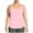 Pink, variant on Women Plus Size Tank Tops Scoop Neck Camisole Solid Casual Athletic Undershirts Summer Spaghetti Strap Cami Tee Running Workout Tops Pink XXL