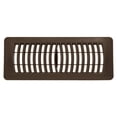 thumbnail image 5 of Imperial Louvered Plastic Floor Register - Easy to Clean - 5 Count, 4x12 Inch, Brown, 5 of 6