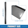 thumbnail image 4 of Unique Bargains Automotive Window Tint Film Heat Block Scratch Resistant 15% VLT 0.5x7m Car Ceramic Tint Black PET, 4 of 6