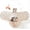3-Way Pink-Rabbit, variant on Tempcore Pet Cat Tunnel Tube Cat Toys 3 Way Collapsible, Tunnels for Indoor Cats,Kitty Bored Peek Hole Toy Ball Cat, Puppy, Kitty, Kitten, Rabbit