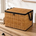thumbnail image 2 of Storage Box with Lid and Handles for Organizing Clothing, Toys and Household Items, 2 of 8