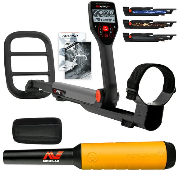 Minelab GO-FIND 44 Metal Detector with PRO-FIND 20 Pinpointer & Holster