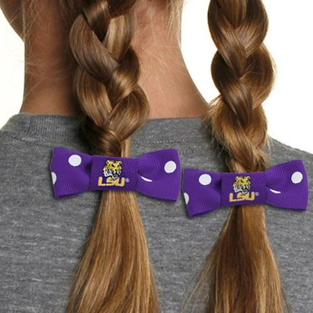 Little Earth NCAA Bow Pigtail Holder (Set of 2) (Set of 2)