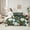 White Green Red, variant on jejeloiu Cute Flowers Blossom 7-Piece Twin Bedding Sets,White Green Pink Bedding Comforter Set For Girls Teens Reversible