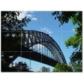 thumbnail image 1 of Bridge Picture Ceramic Tile Mural Kitchen Backsplash Bathroom Shower 404307-L43, 1 of 3