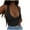Black-01, variant on Mittory Sexy Crop Tops for Women Deep V Neck Backless Ribbed Knit Vest Tank Top Sleeveless Plunge Racerback Cropped Tanks