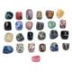 thumbnail image 2 of 25 piezas de piedras de runas, cristal grabado de brujería irregular para meditación, decoración para hogar, regalos de año , artes y manualidades mezclado Hugo piedras naturales, 2 of 4