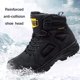 thumbnail image 2 of Xishao Zapatos de algodón para Hombres Zapatos de Herramientas Acolchados cálidos y Gruesos Zapatos de Nieve Ligeros y Transpirables Botas de Aventura al Aire Libre duraderas Xishao ropa, 2 of 2