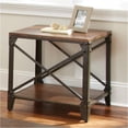 thumbnail image 2 of Bowery Hill Square End Table in Distressed Tobacco, 2 of 2