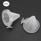 thumbnail image 4 of Alimentador de embudo para acuario, 20 piezas, alimentador de embudo rojo de plástico para acuario, tanque de peces, taza de alimentación de gusanos rojos, tecnología avanzada, 4 of 8