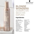 thumbnail image 4 of BLOND ME - Blonde Wonders Shampoo en Seco 300 ml, Tecnología 3D Bond Creation, Limpia, Refresca y Agrega Volumen al Cabello Rubio, Crea Nuevos Puentes Capilares, Estabiliza Estructura del C, 4 of 6